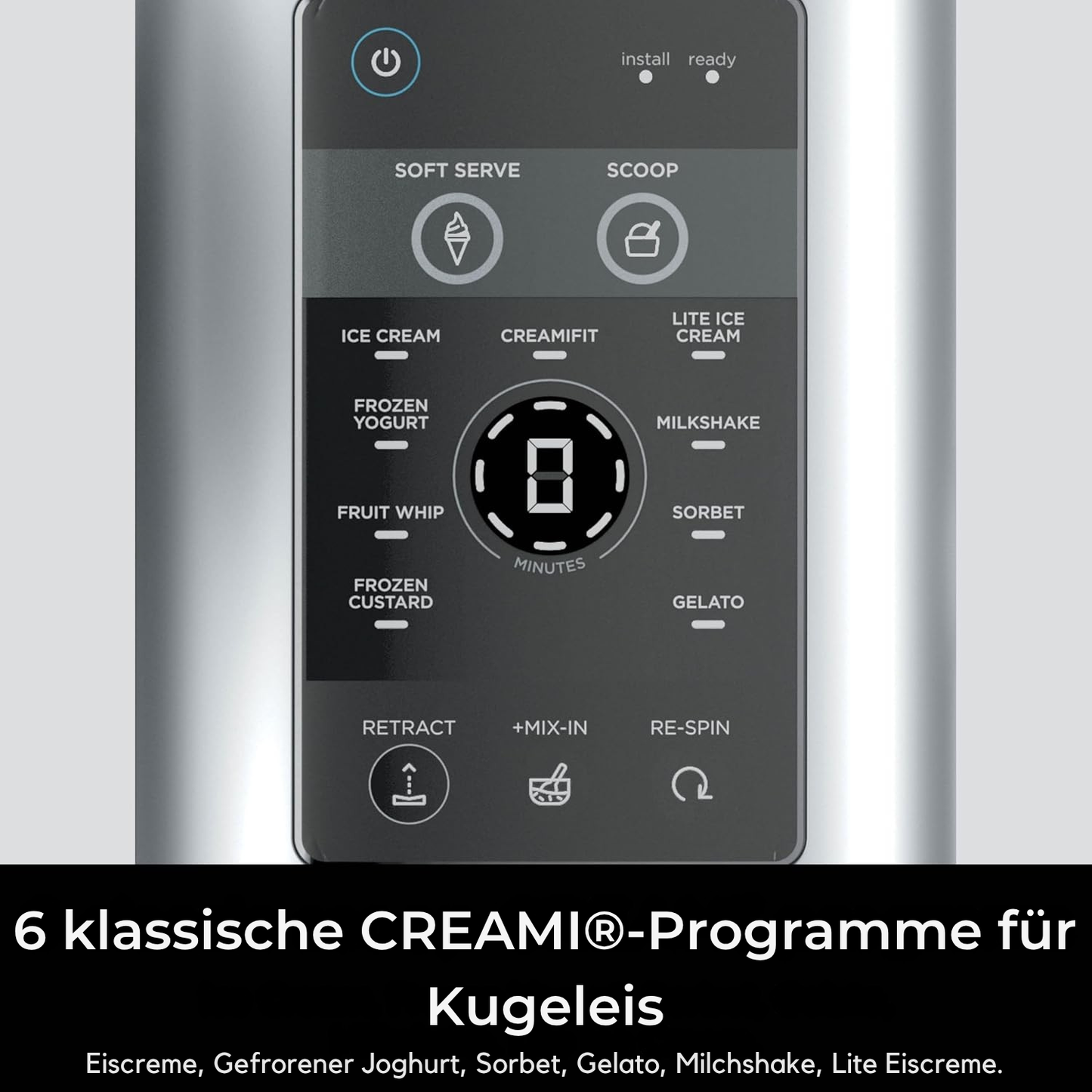 Ninja CREAMi Swirl™ - Individueller Eismaschine