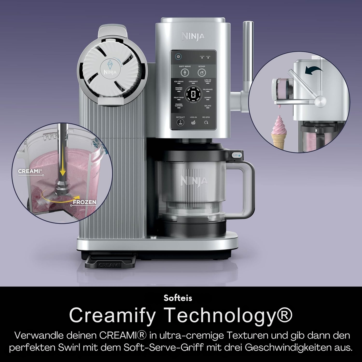Ninja CREAMi Swirl™ - Individueller Eismaschine