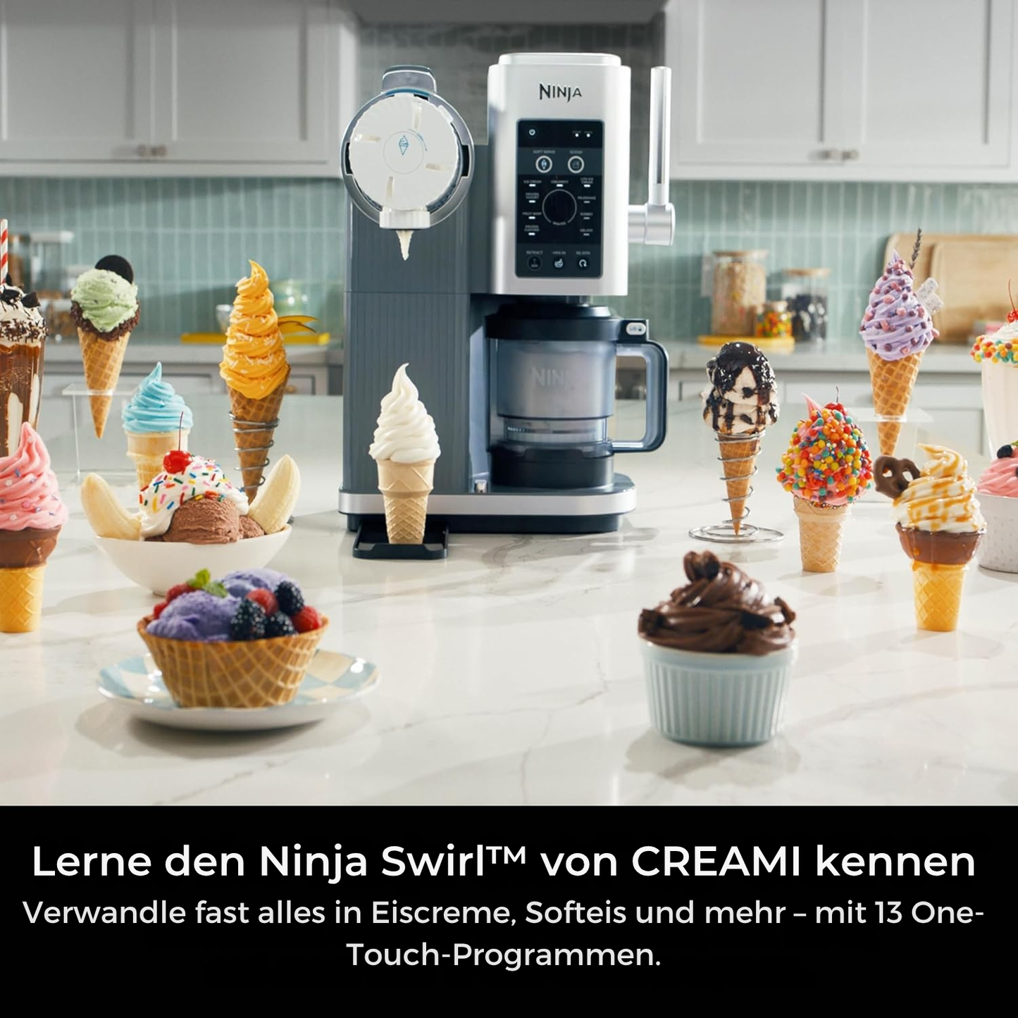 Ninja CREAMi Swirl™ - Individueller Eismaschine