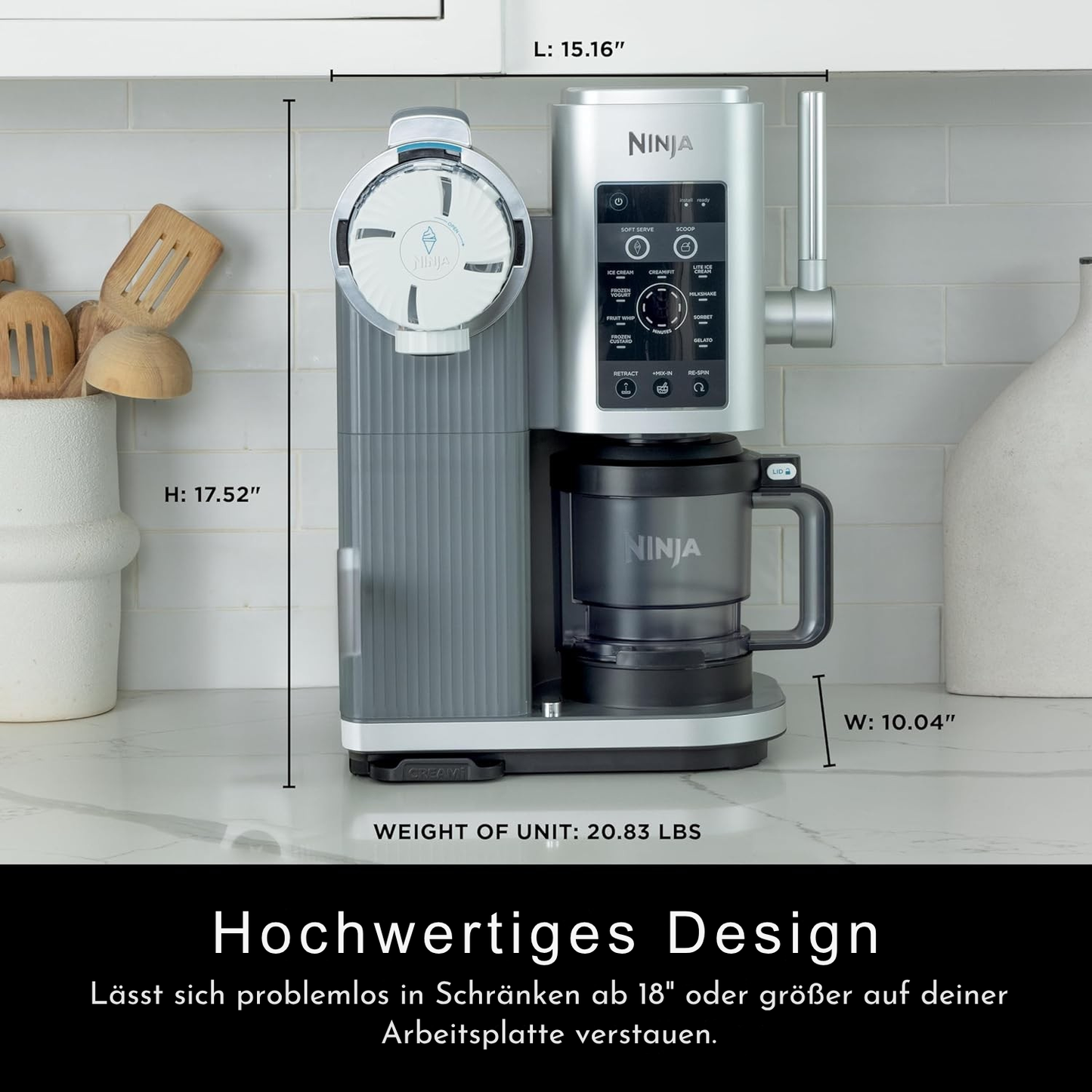 Ninja CREAMi Swirl™ - Individueller Eismaschine